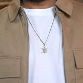 Stellar Fusion Silver Pendant